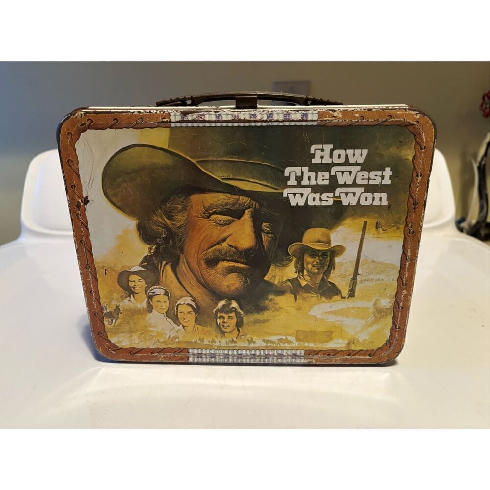 How The West Was Won Vintage Lunch Box